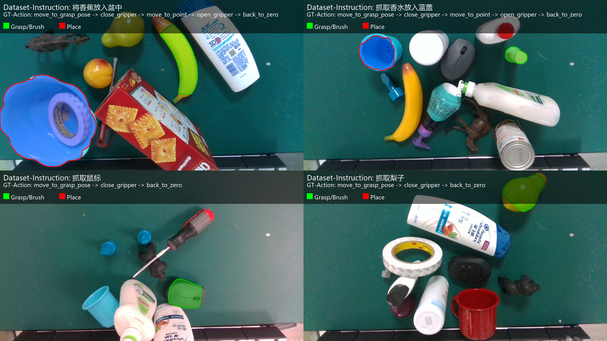 GraspNet-Desk samples